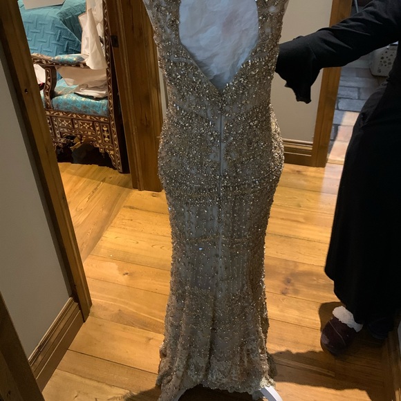 Stunning gold Swarovski Steven Yearick dress - Picture 7 of 7